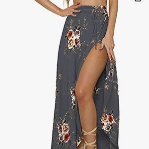 Swim cover up skirt